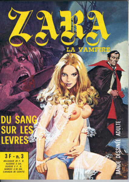 Scan de la Couverture Zara La Vampire n 3